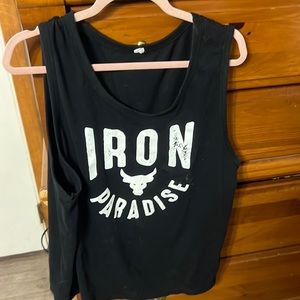 Iron paradise mens underarmour tank